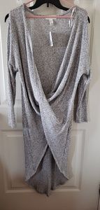 Plus Size Forever 21 Drape hi-lo sweater